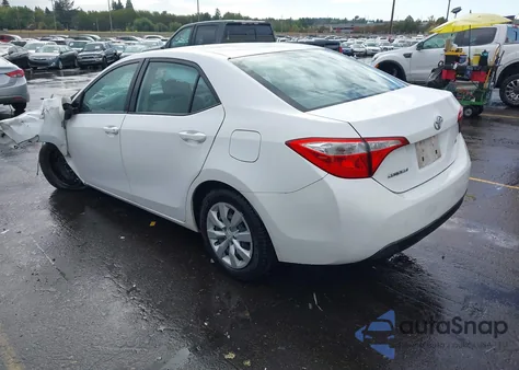 2014 Toyota Corolla Le из США, поврежденный, VIN 2T1BURHE5EC047278